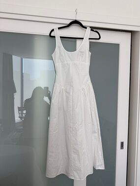Lioness White Sleeveless Luna Rosa Maxi Dress